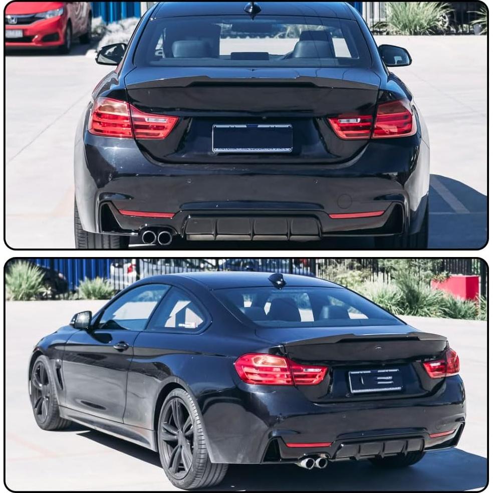 Spoiler de Maletero de Fibra de Carbono MCARCAR para BMW F82 M4 Coupe 2015-2020