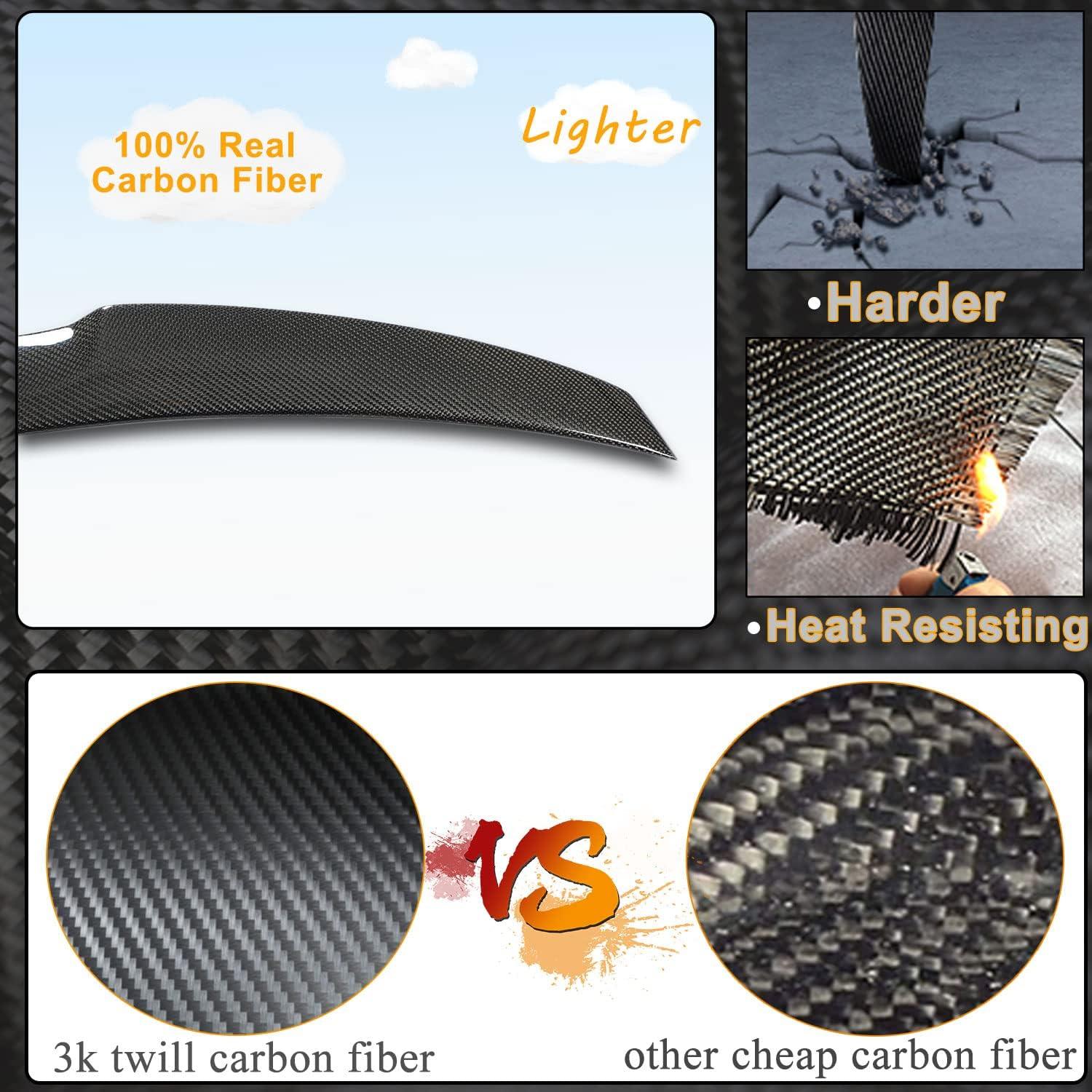 Spoiler de Maletero de Fibra de Carbono MCARCAR para BMW F82 M4 Coupe 2015-2020