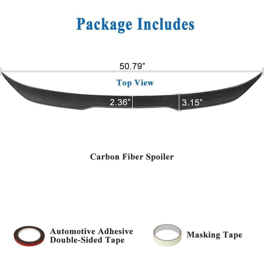 Alerón de Maletero de Fibra de Carbono AeroBon para BMW G30 F90