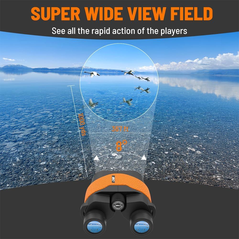 Binoculares IBQ 15x36 Compactos Impermeables para Niños y Adultos