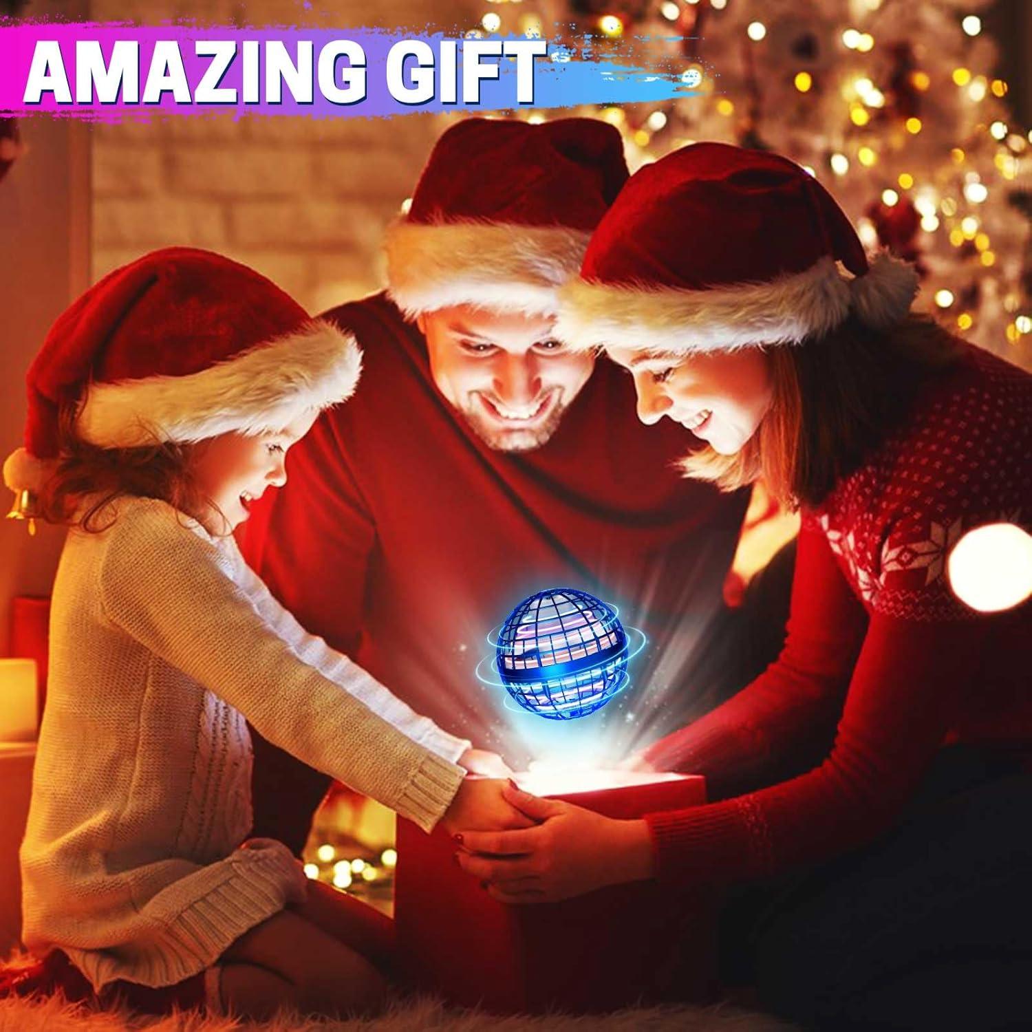 Bola Voladora Flotante Flying Lan Azul 8.36 cm Juguete Seguro