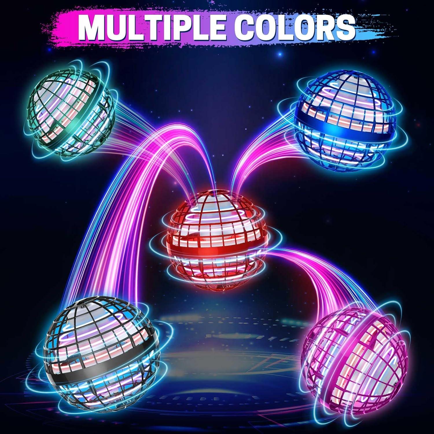 Bola Voladora Flotante Flying Lan 9cm Juguete Seguro Rojo