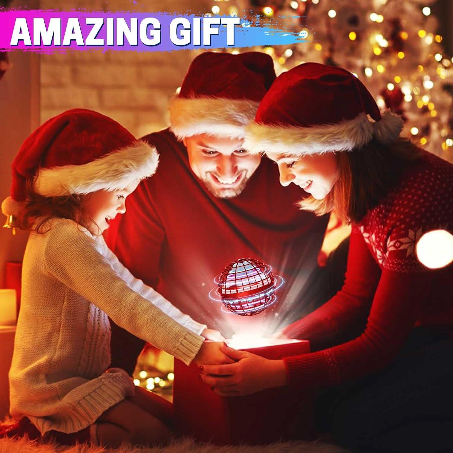 Bola Voladora Flotante Flying Lan 9cm Juguete Seguro Rojo