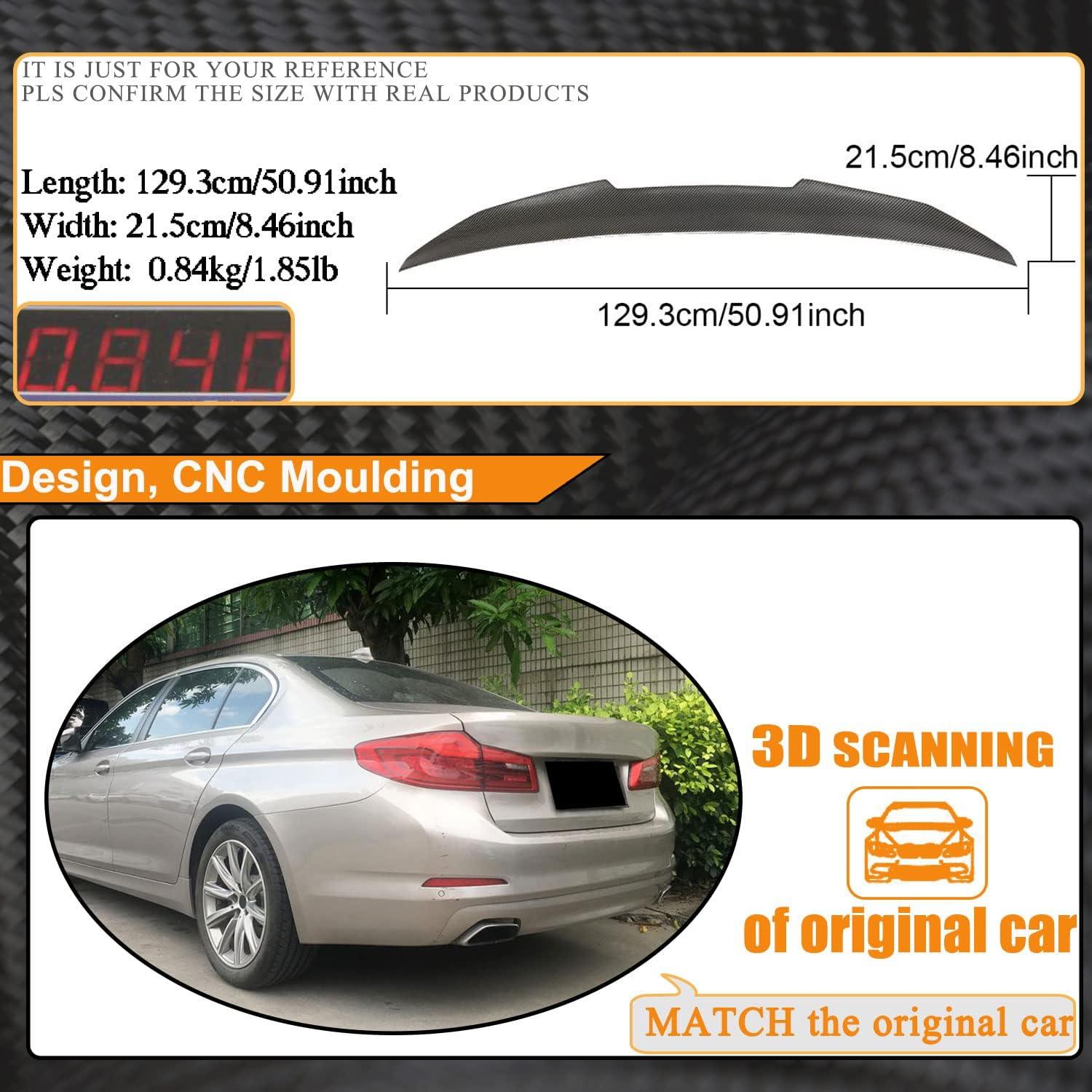 Spoiler de Maletero de Fibra de Carbono MCARCAR para BMW G30 2017-2023