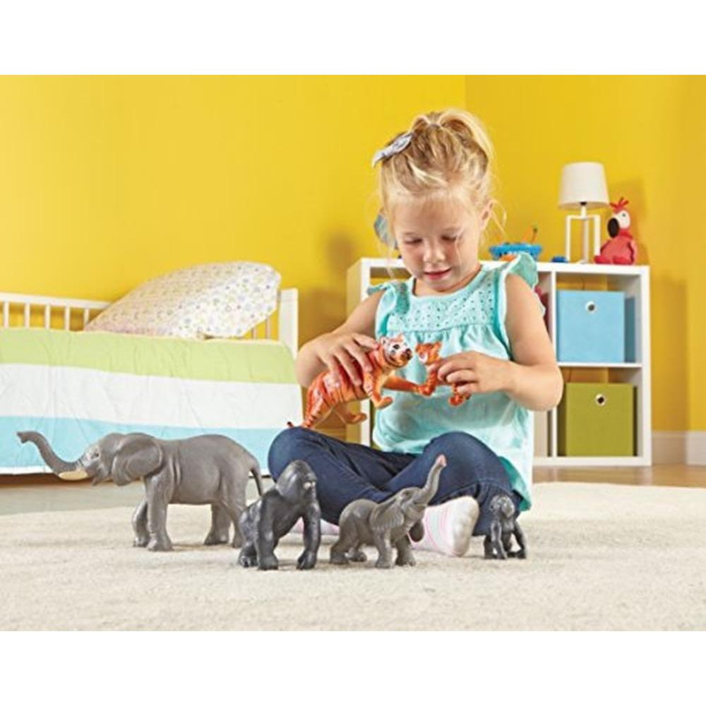 Figuras Jumbo Animales de la Jungla - Mamás y Bebés