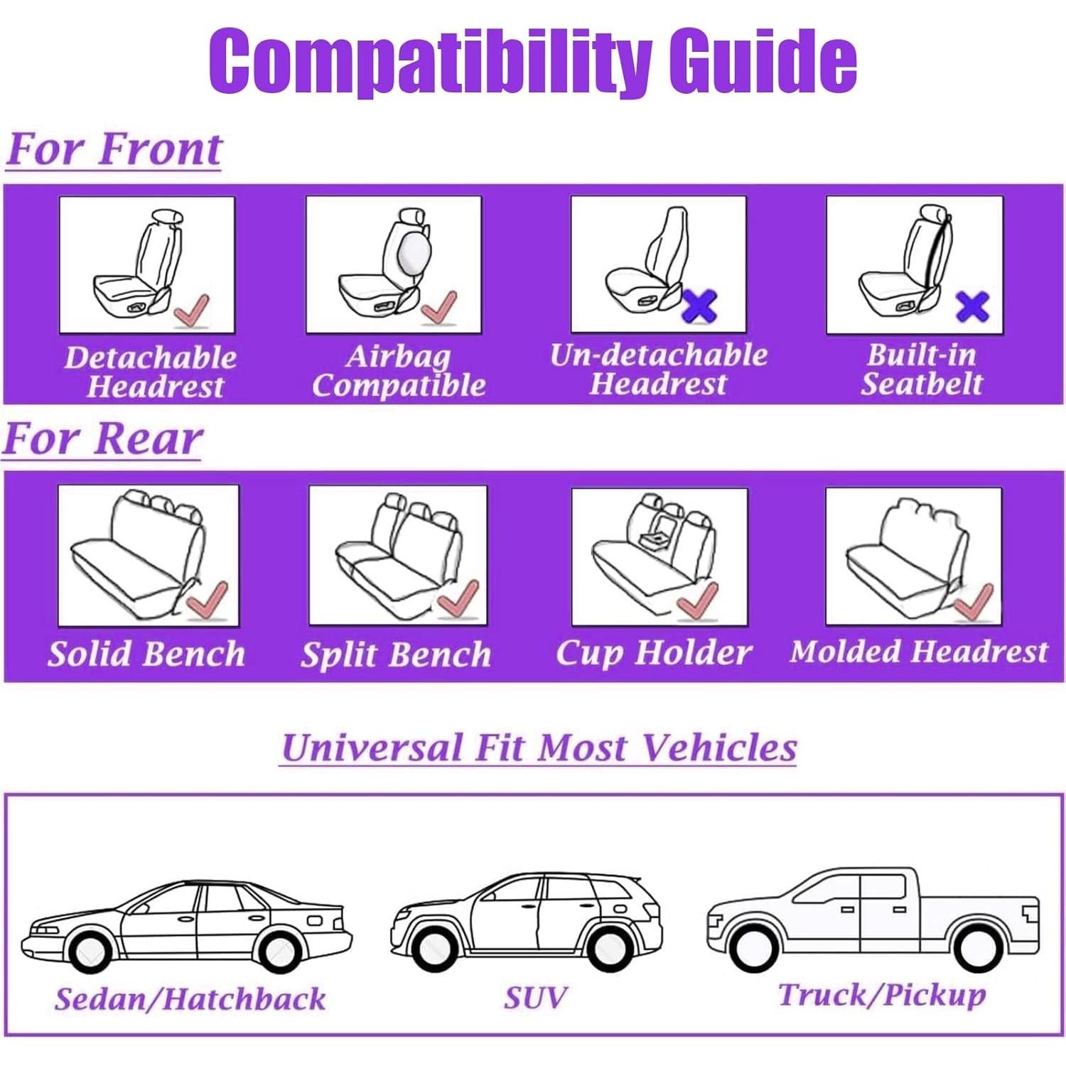 Fundas de Asiento ZSLQKM para Mitsubishi Lancer 2008-2017, Juego Completo 5 Asientos, Impermeables y Antideslizantes, Negro y Rojo