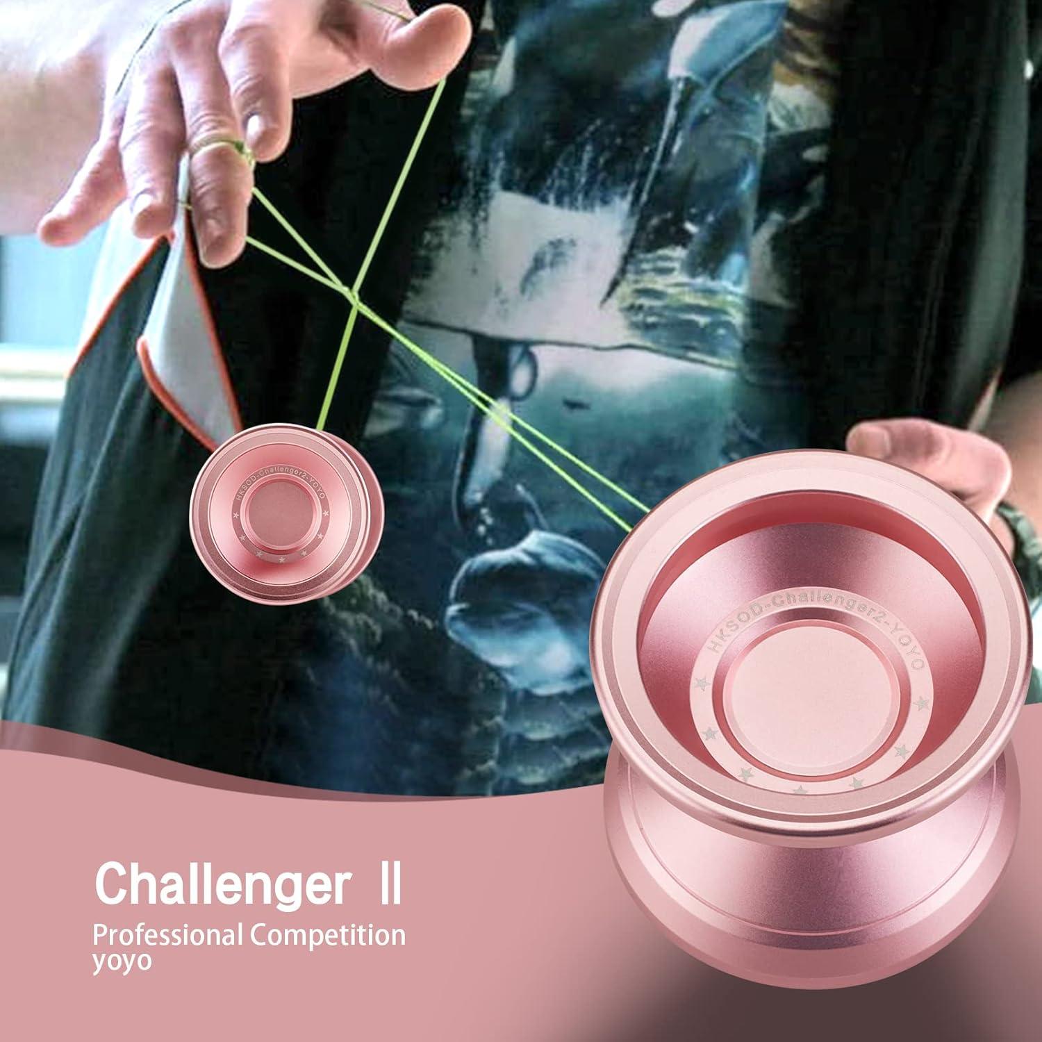 Yoyo Profesional HKSOD Challenger I Metal Rosa 64g