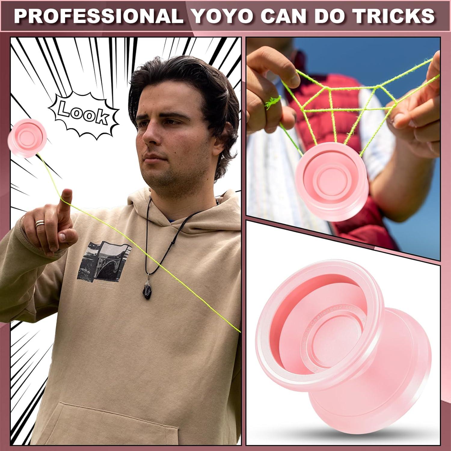 Yoyo Profesional HKSOD Challenger I Metal Rosa 64g