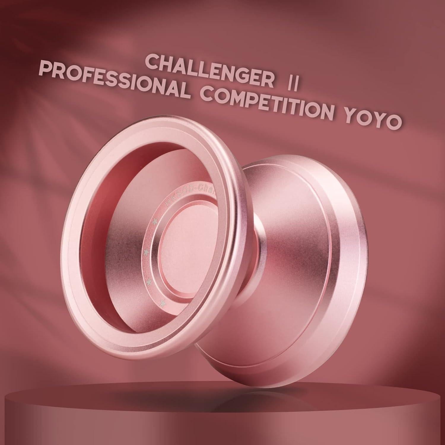 Yoyo Profesional HKSOD Challenger I Metal Rosa 64g