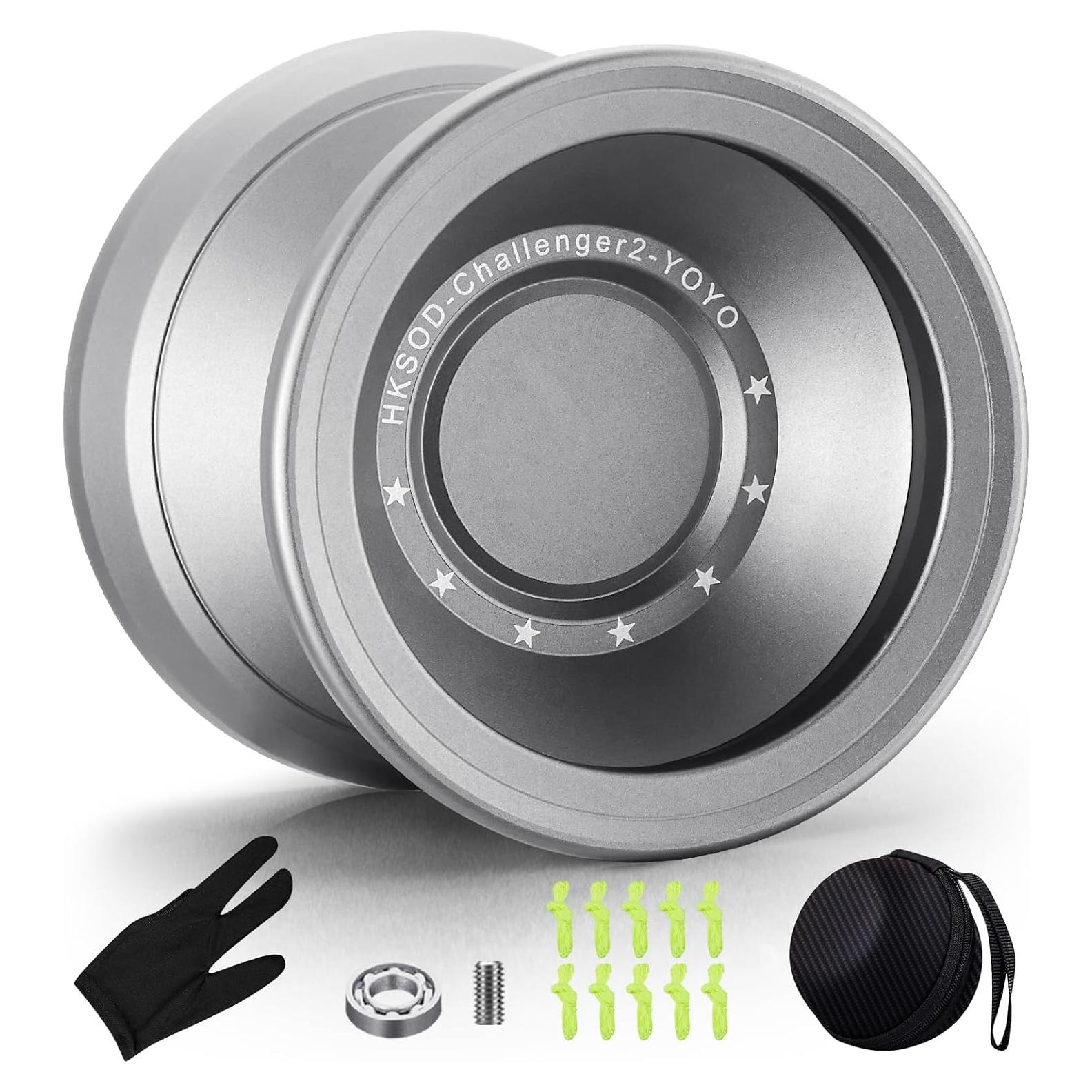 Yoyo Profesional HKSOD Gris para Principiantes y Avanzados