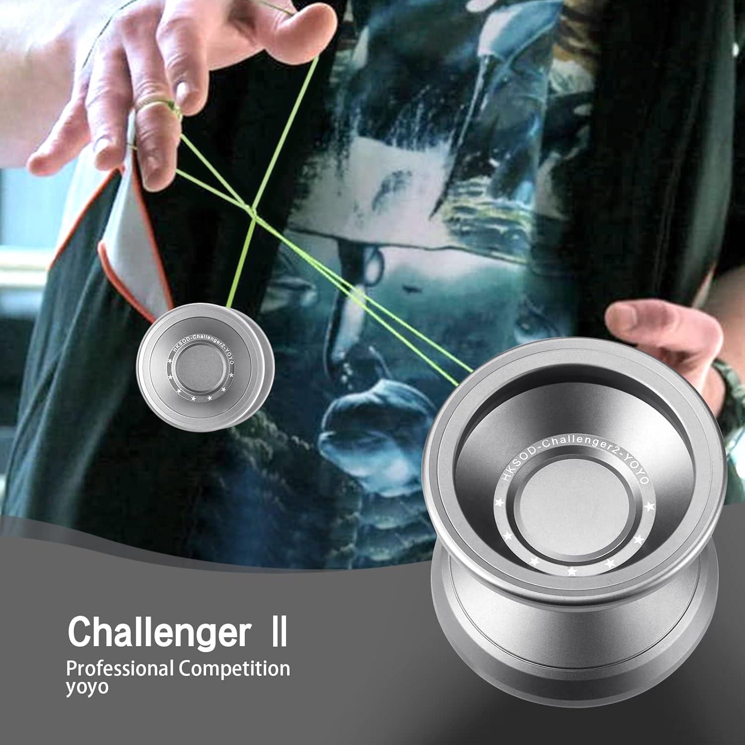 Yoyo Profesional HKSOD Gris para Principiantes y Avanzados