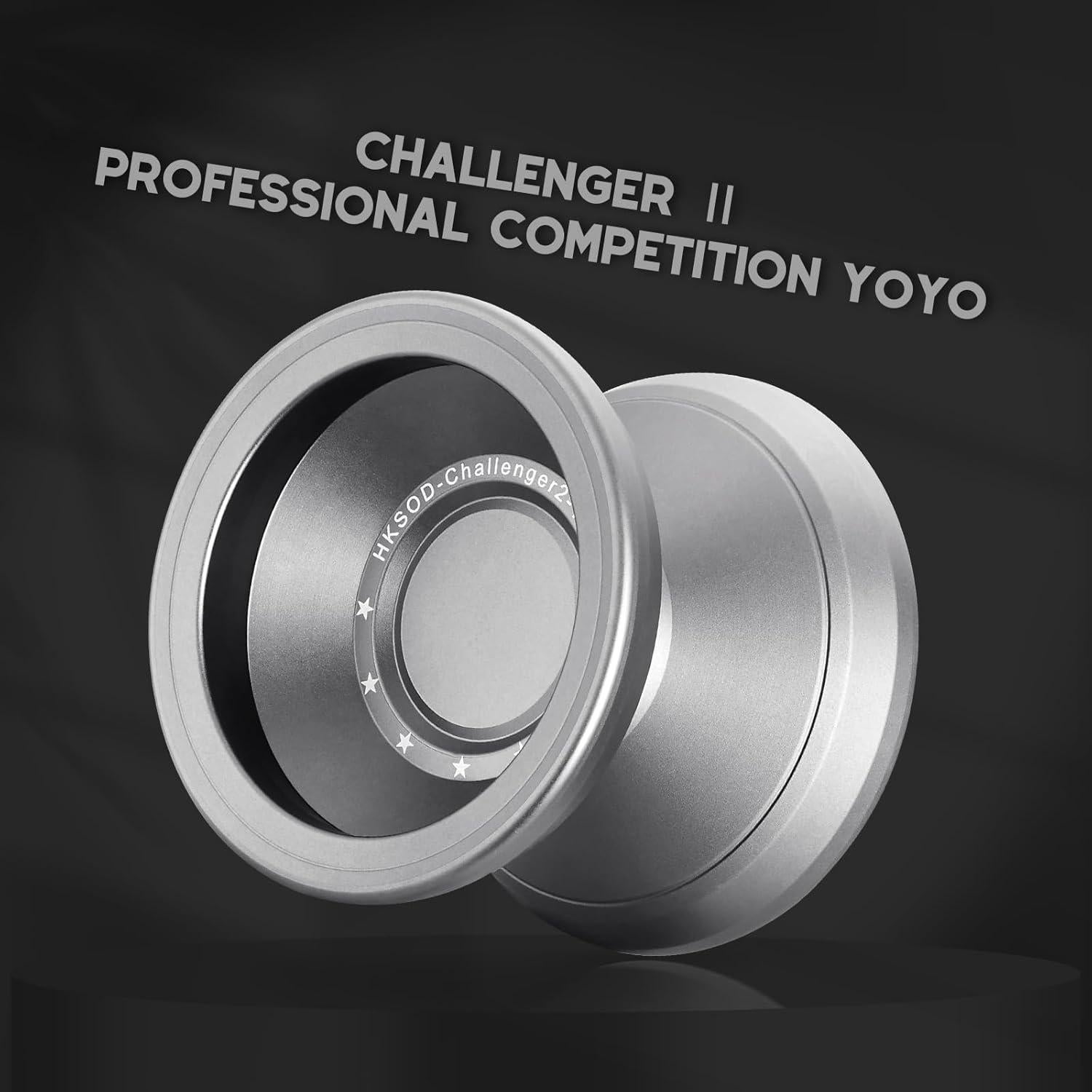 Yoyo Profesional HKSOD Gris para Principiantes y Avanzados