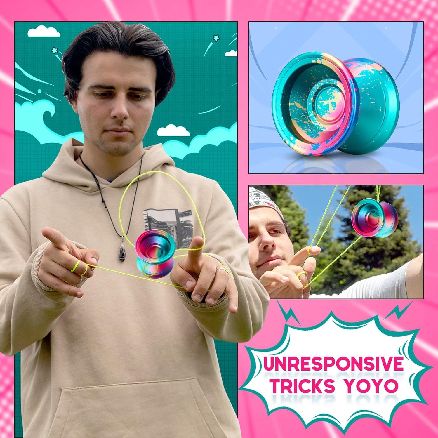 Yoyo Profesional HKSOD Doble Propósito Metal 64g 57mm