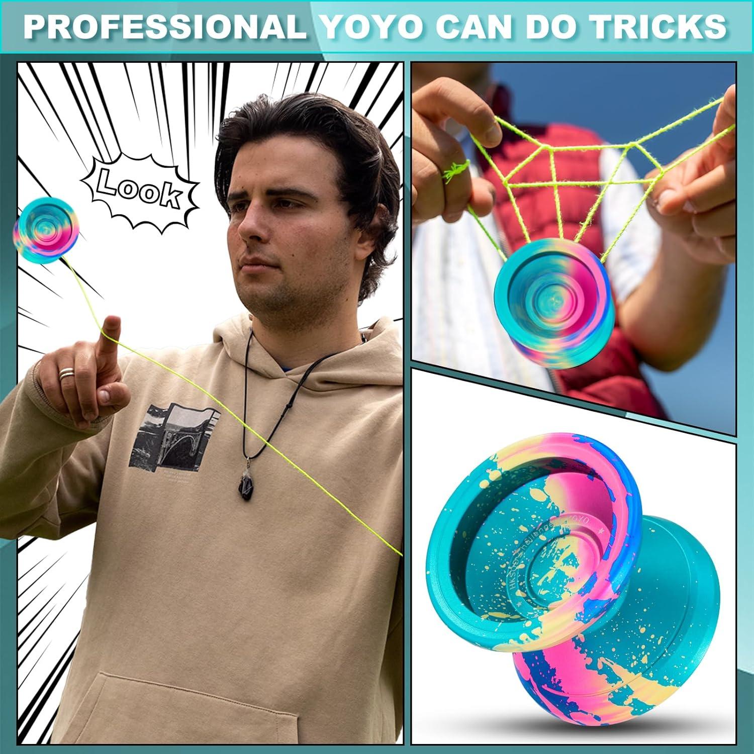 Yoyo Profesional HKSOD Doble Propósito Metal 64g 57mm