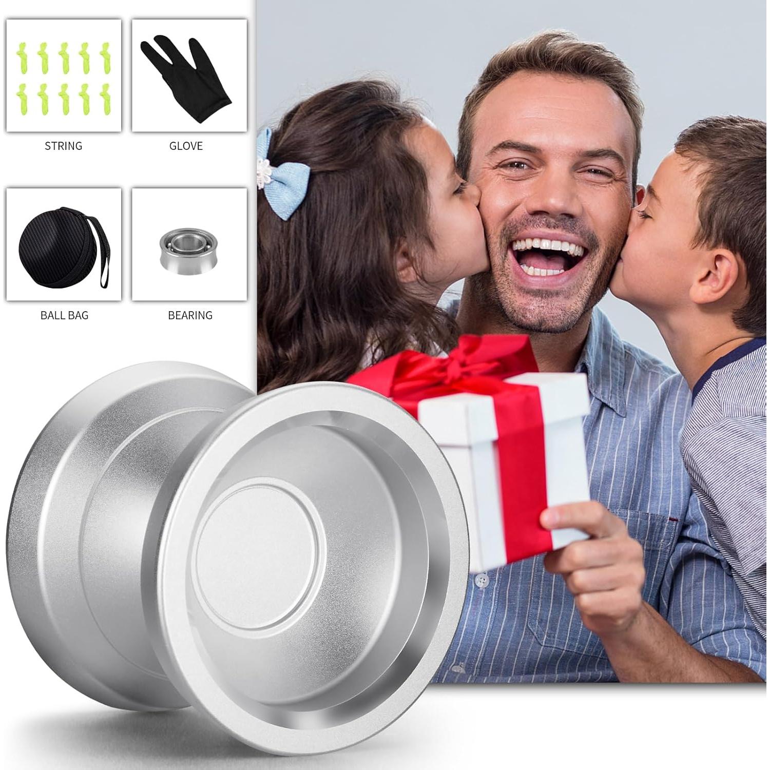 Yoyo Profesional HKSOD Challenger I Metal Responsivo Blanco