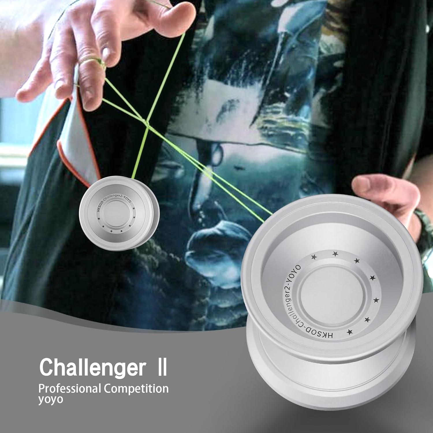 Yoyo Profesional HKSOD Challenger I Metal Responsivo Blanco
