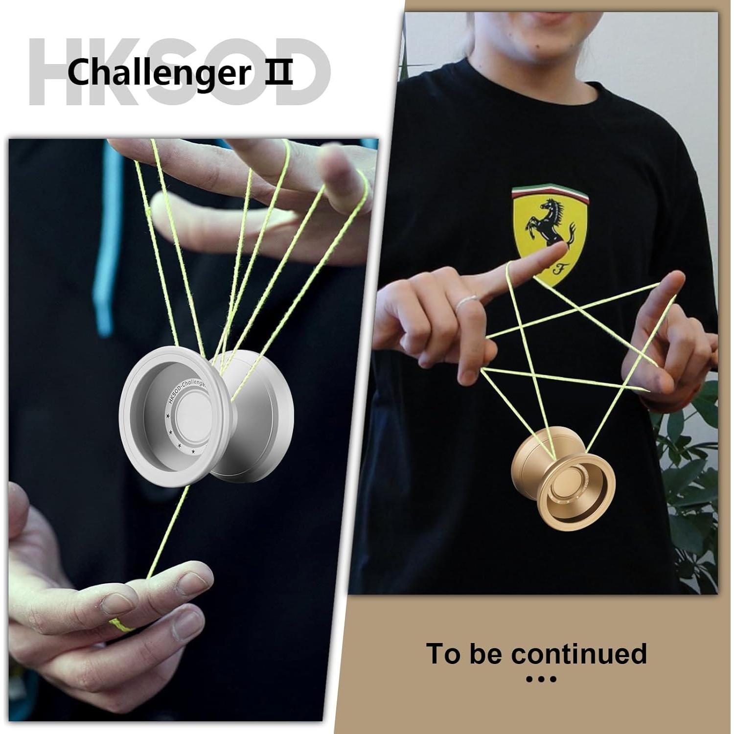 Yoyo Profesional HKSOD Challenger I Metal Responsivo Blanco