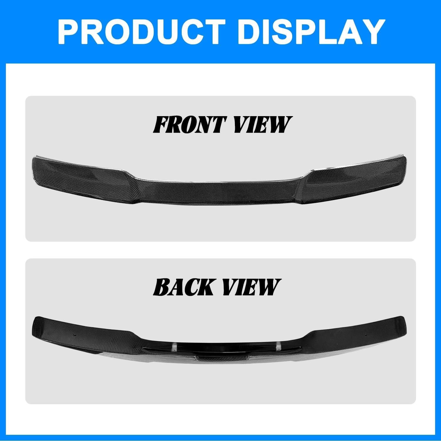 Carbon Fiber Rear Spoiler Wing for 2005-2013 Chevy Corvette C6 ZR1 Rear Trunk Lid Wing Spoiler