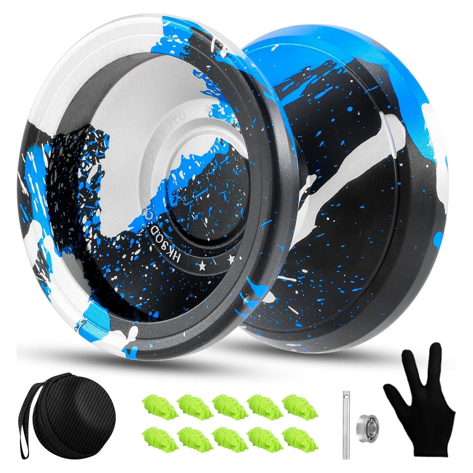 Yoyo Profesional HKSOD Challenger I Metal Negro Azul