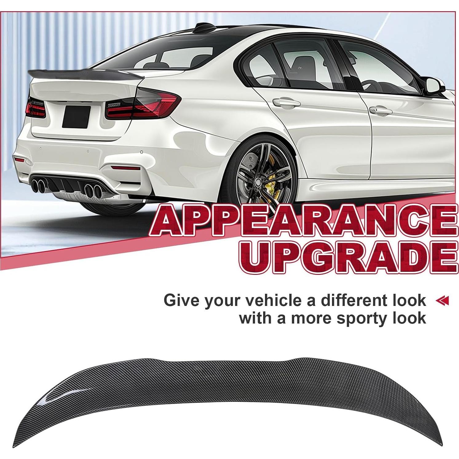 Alerón Trasero Fibra de Carbono ECOTRIC para BMW F80 M3/F30