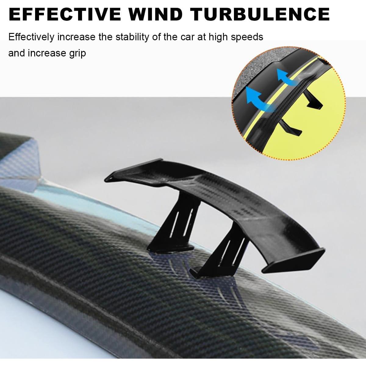 Alerón Trasero Universal de Fibra de Carbono Yourkar - Pequeño