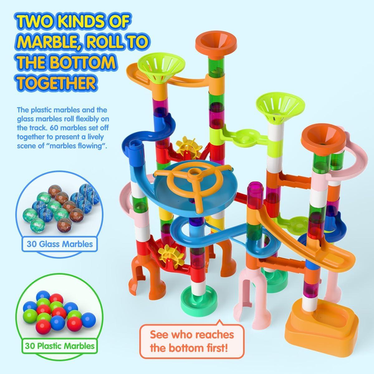 Juego de Canicas MaxTronic 135 PCS Pistas Educativas