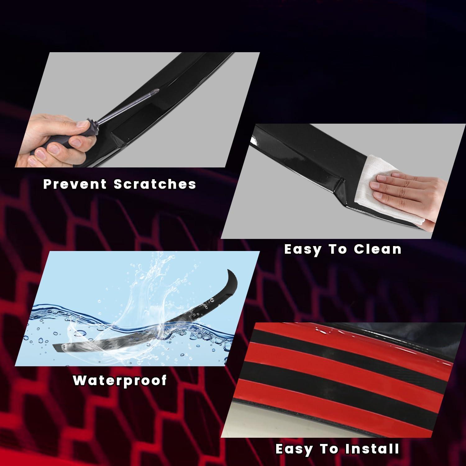 Spoiler Trasero para Toyota Corolla 2020-2024 ABS Sin Perforación