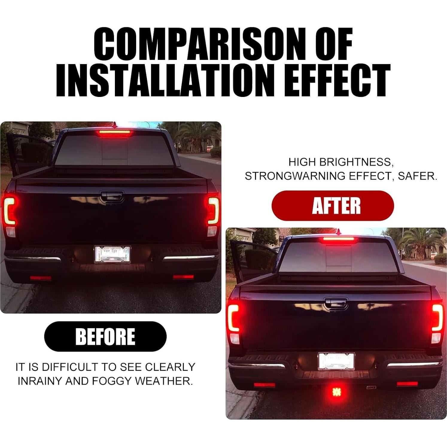 Luz de Freno LED 8.27 cm dawfall para Coche y Remolque