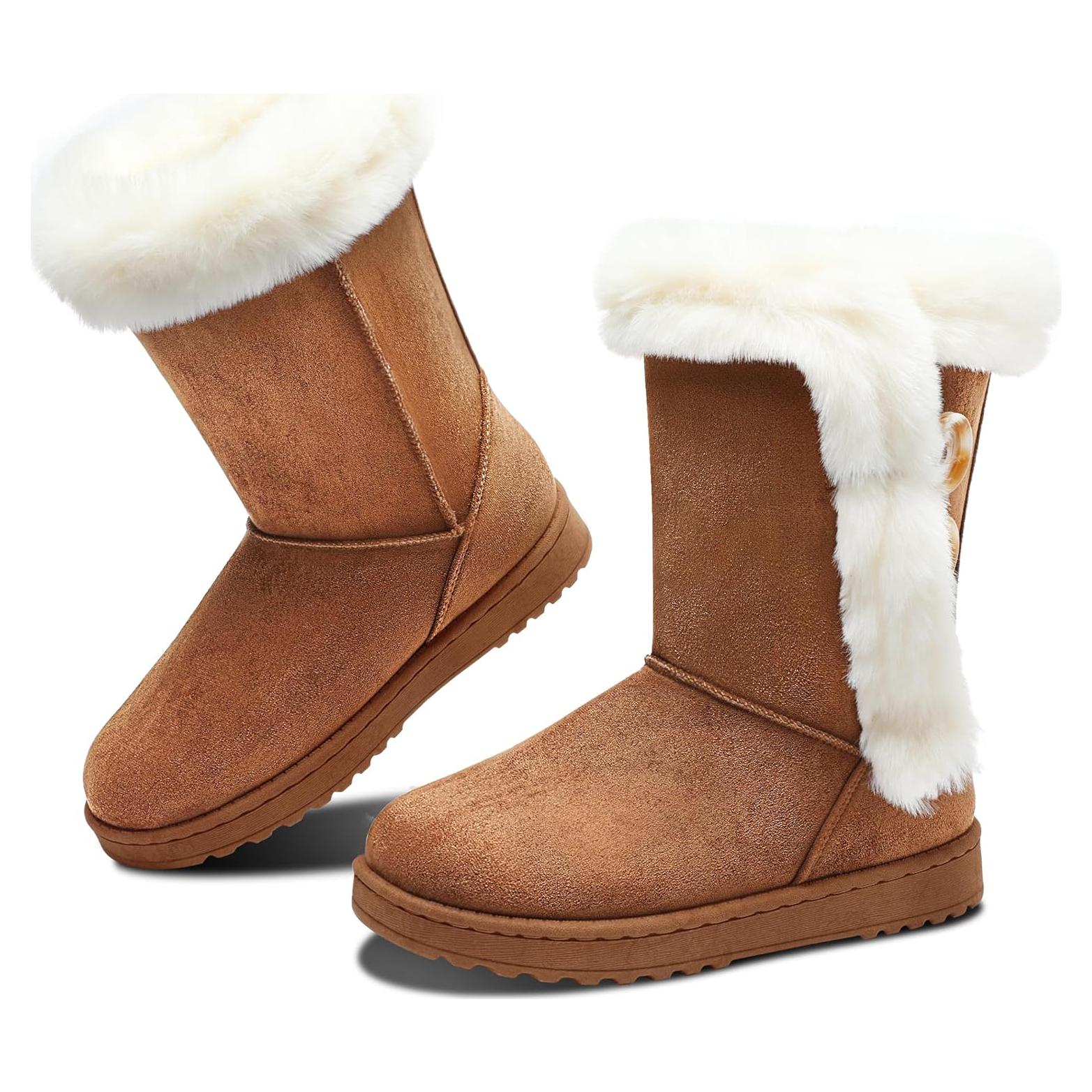 Botas de Nieve para Mujeres Obtaom Ante Sintético 7.5