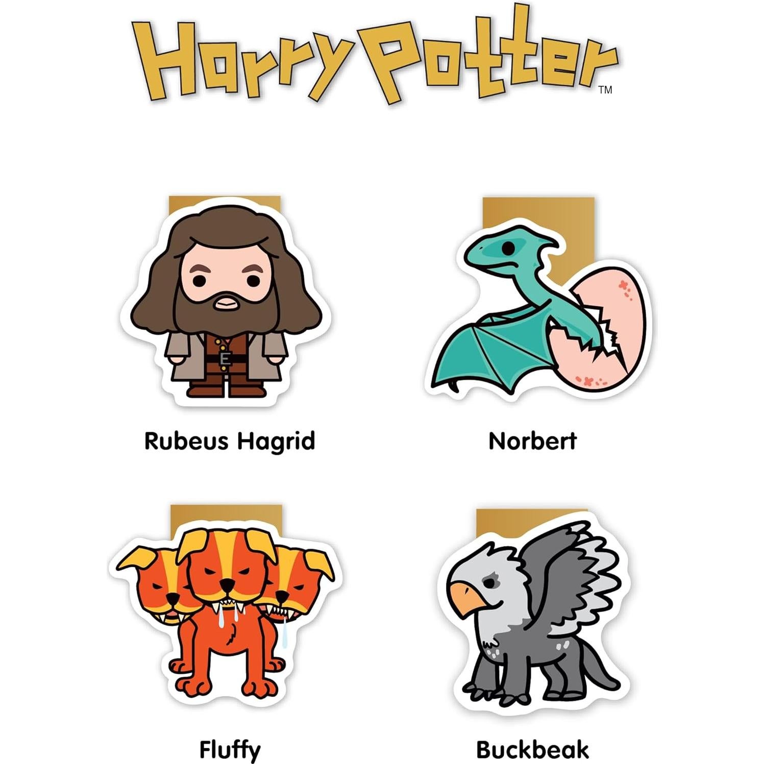 Clips Magnéticos Harry Potter Re-marks - 16 Páginas