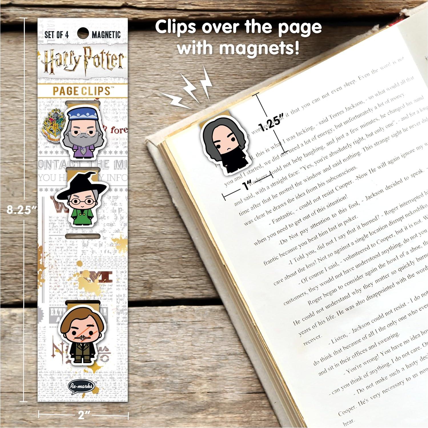 Clips Magnéticos Harry Potter Re-marks 16 Páginas Multicolor