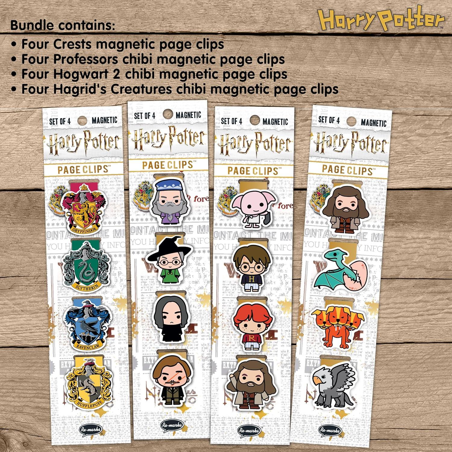 Clips Magnéticos Harry Potter Re-marks 16 Páginas Multicolor