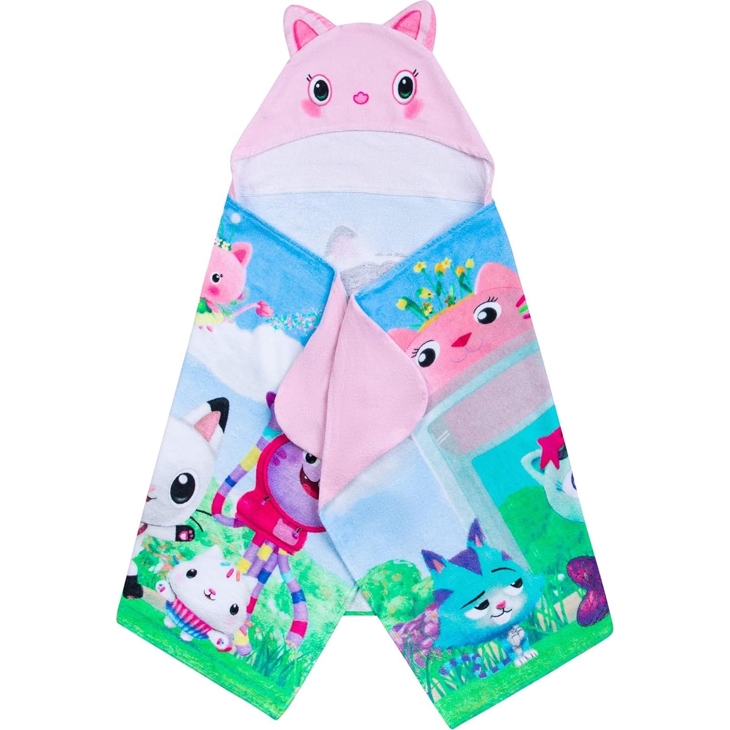 Toalla con Capucha Gabby's Dollhouse Franco 61x127 cm Algodón