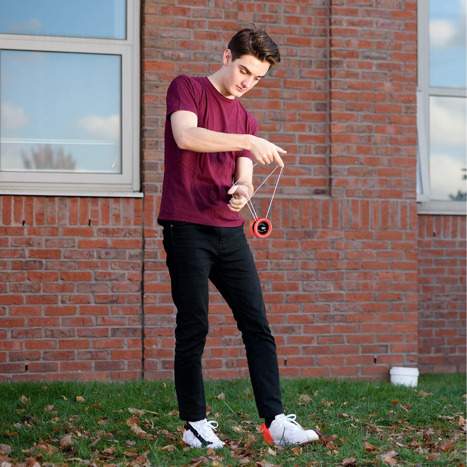 Yoyo Yomega Xodus II - Profesional Negro Rojo - 76-86g