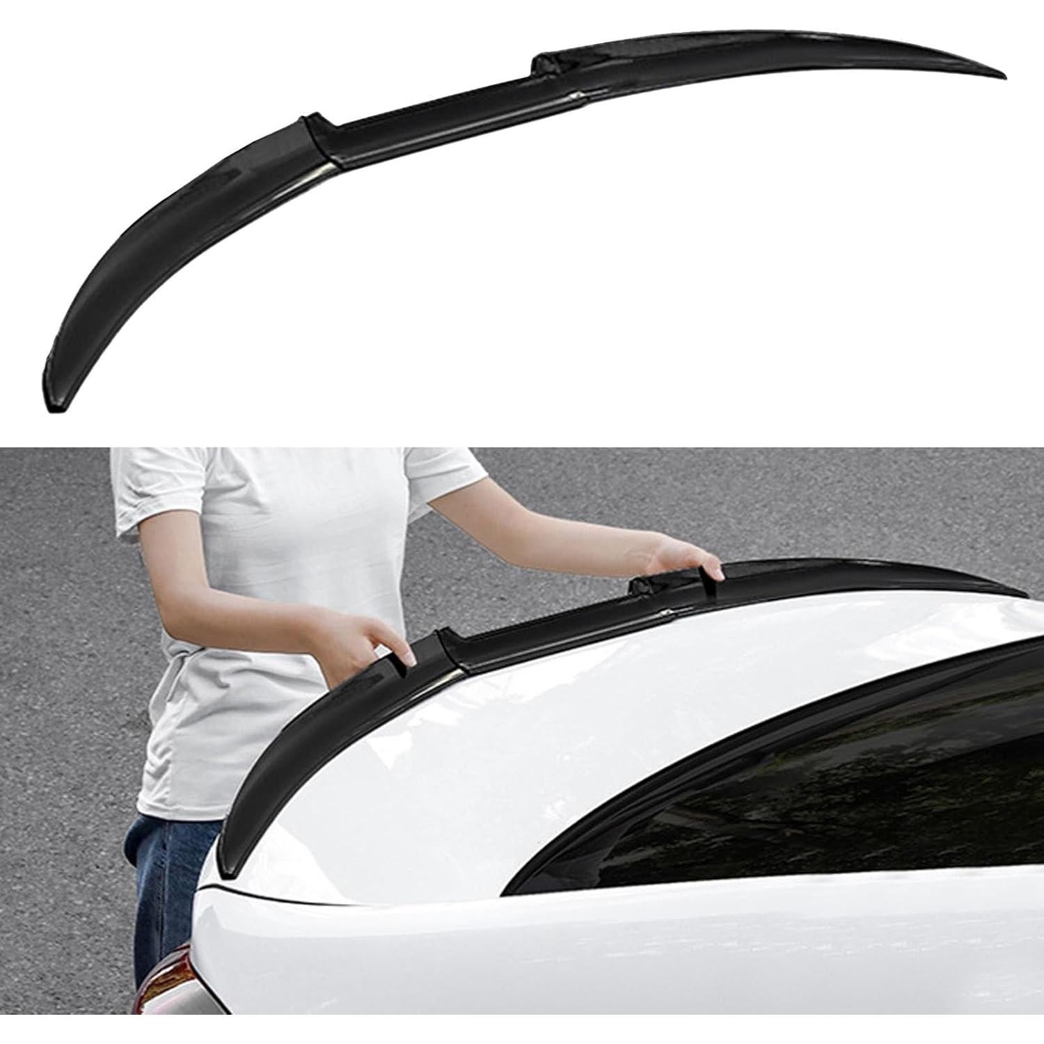 Spoiler Trasero Peugeot 207 2008-2014, Accesorios PU Negro