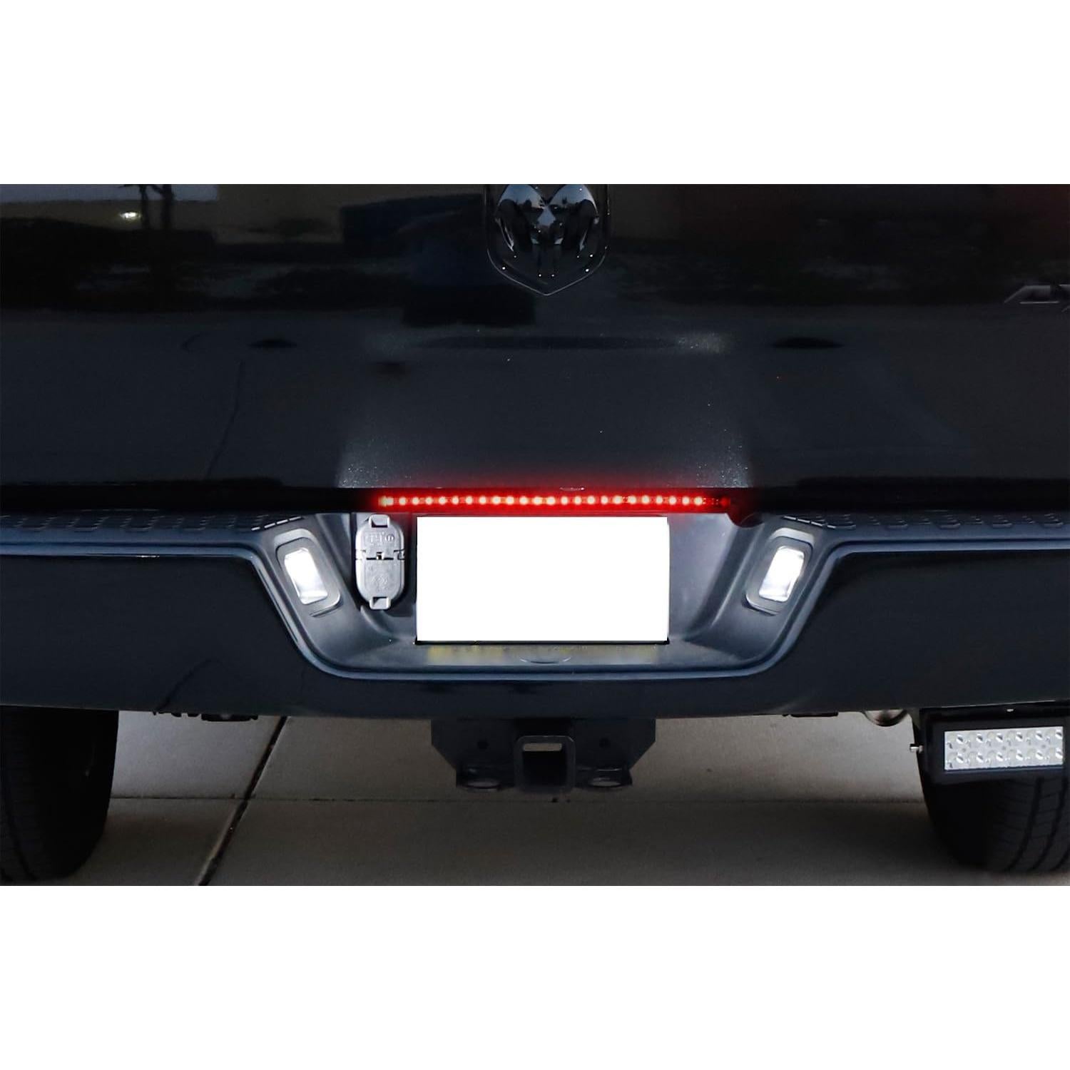 Tira de Luz LED Roja iJDMTOY 43.18 cm para Puerta Trasera