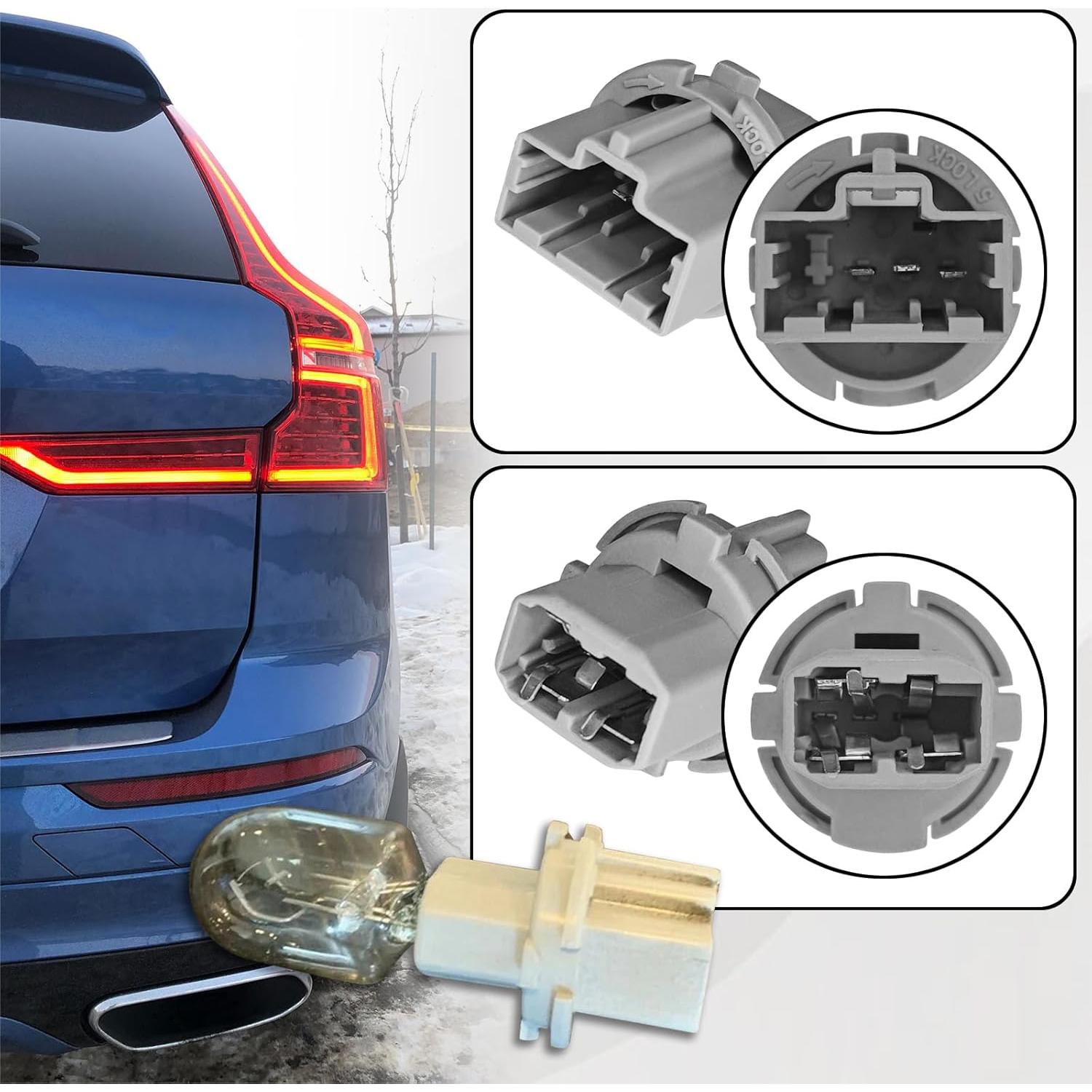 Zócalo de Luz Trasera Hirificing para Honda y Acura 2PCS