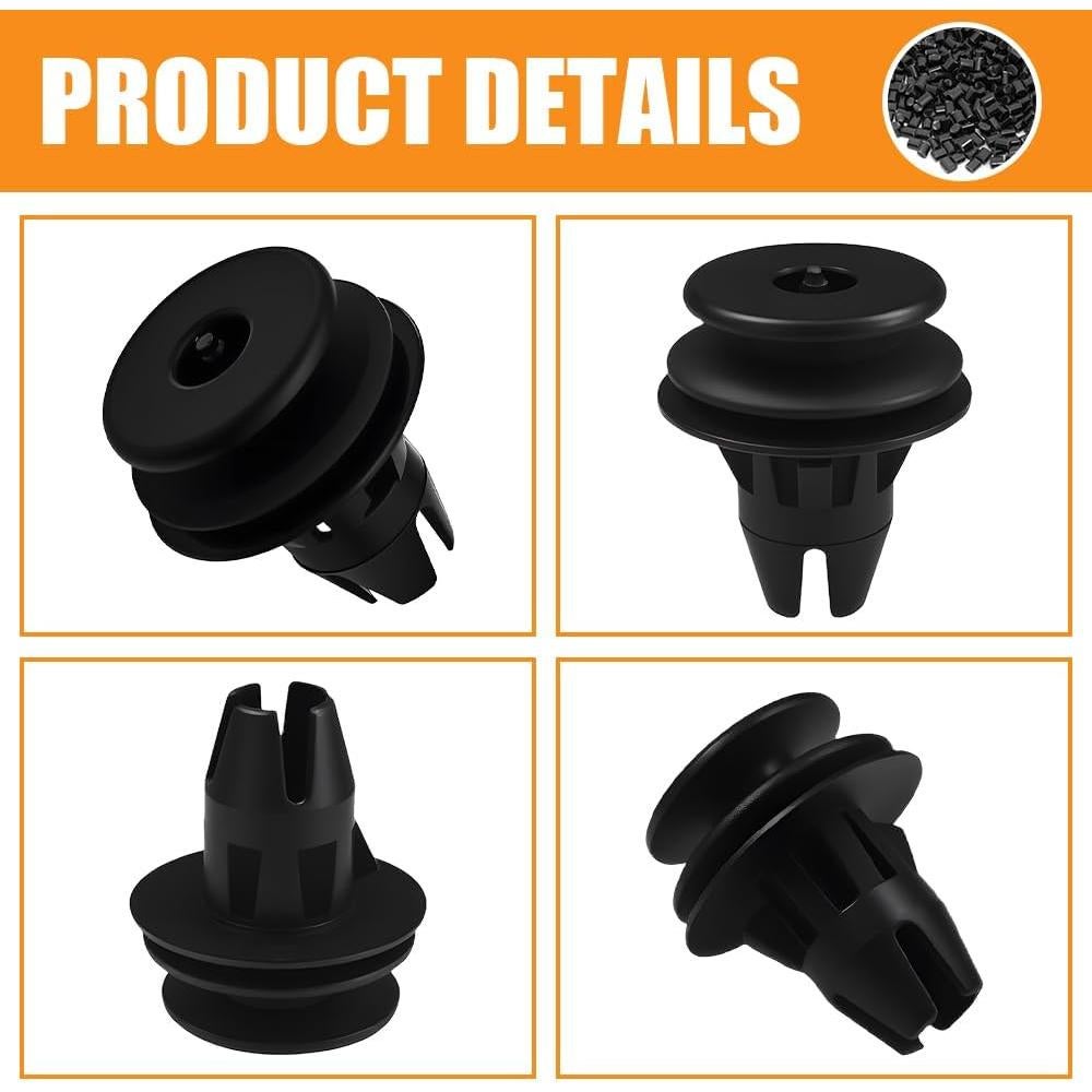 20 Clips Sujetadores de Luz Trasera Rebvugr para Dodge Ram