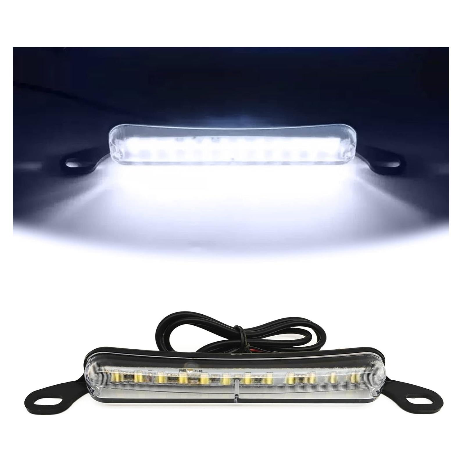 Luz de Placa de Licencia LED KEVWR 6000K Universal 12V