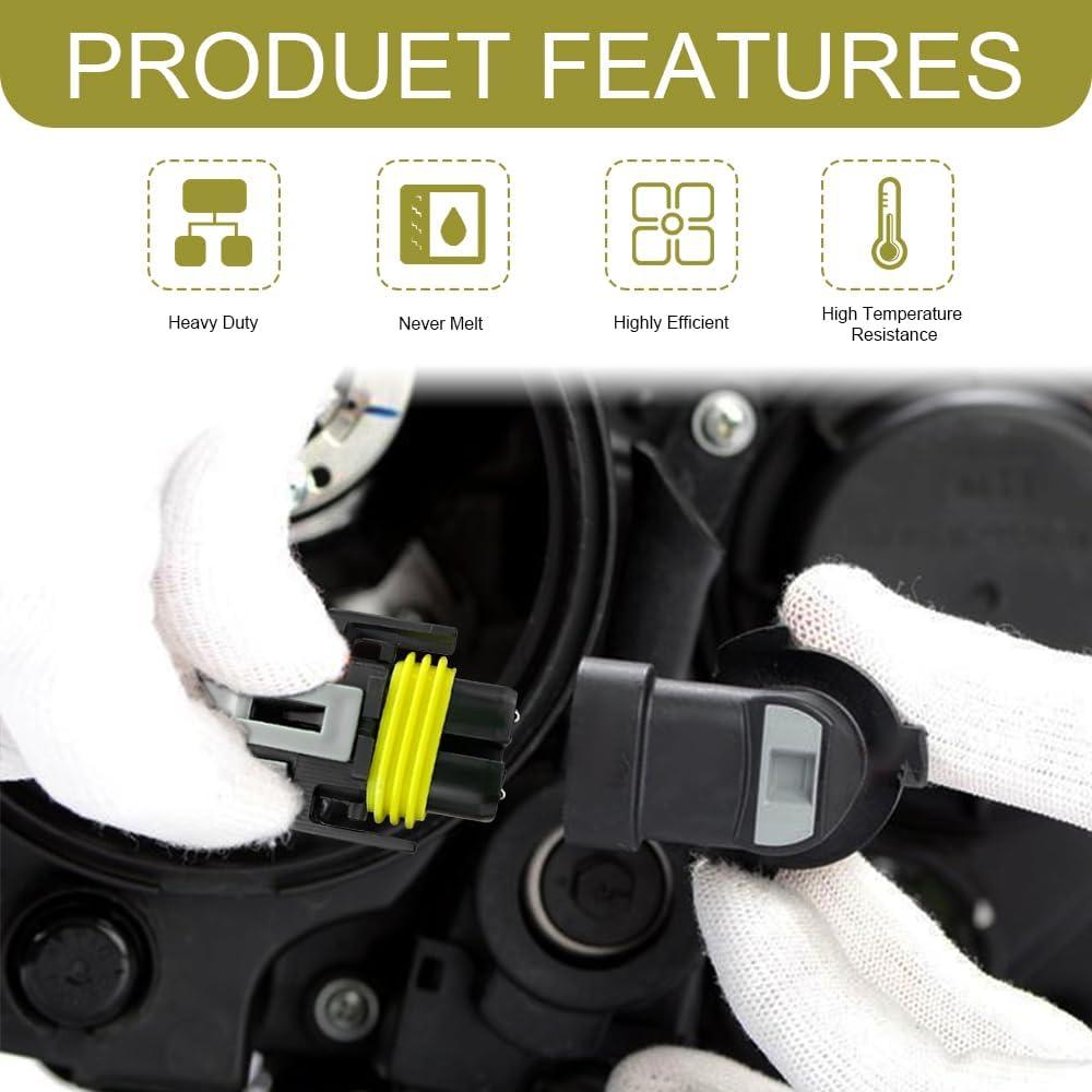 Conector de Arnés de Luz Antiniebla RGOAANC H8/H9/H11 12V