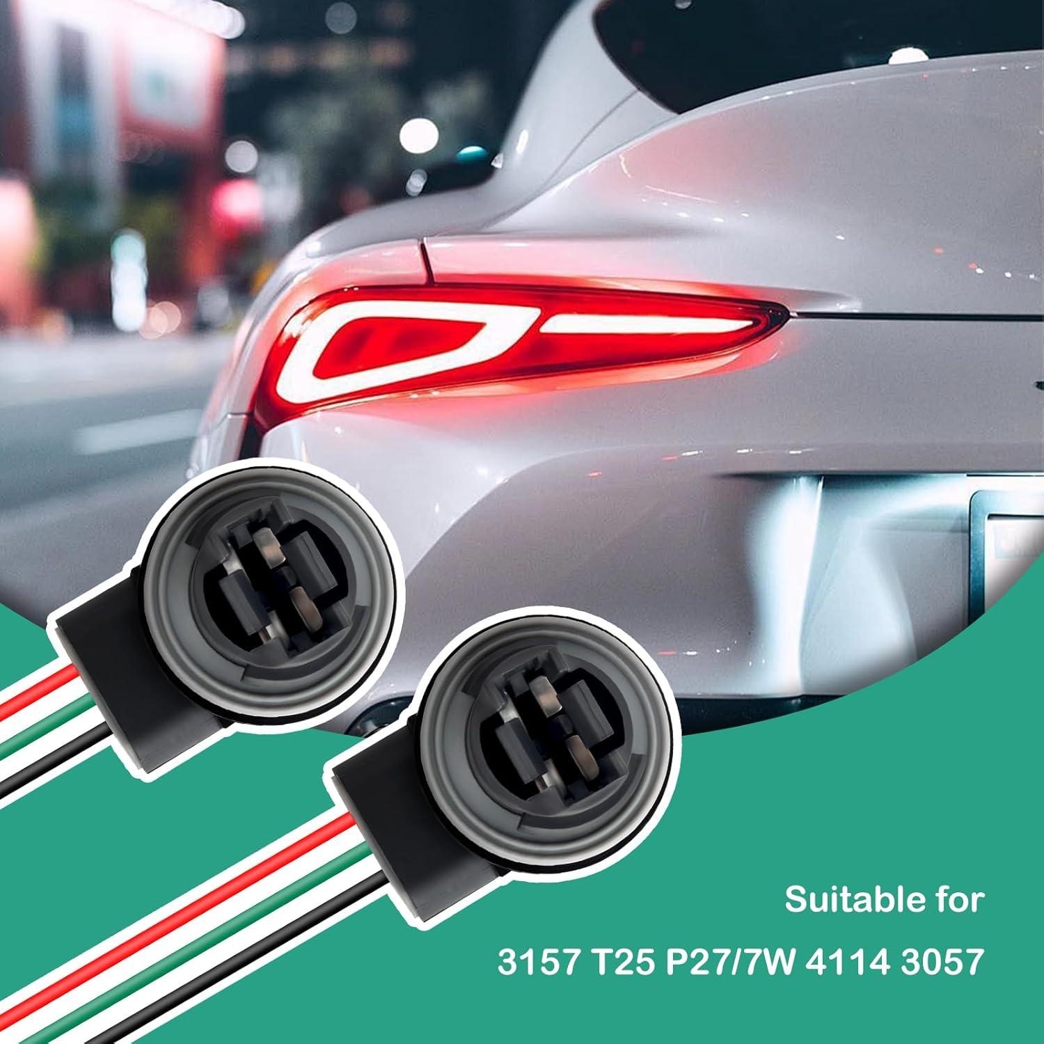 Zócalo de Bombilla 3157 Figpade - 2 Piezas Impermeables