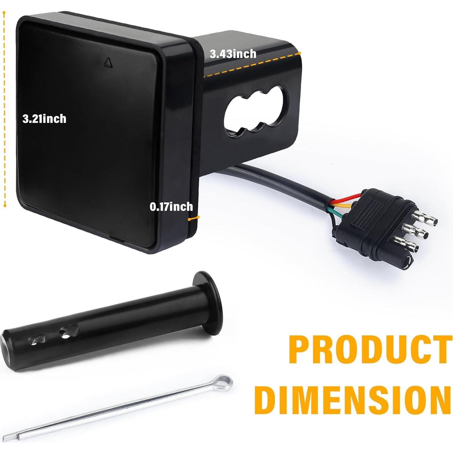 Luz de Freno para Remolque Carleef 15 LED 12V Negra