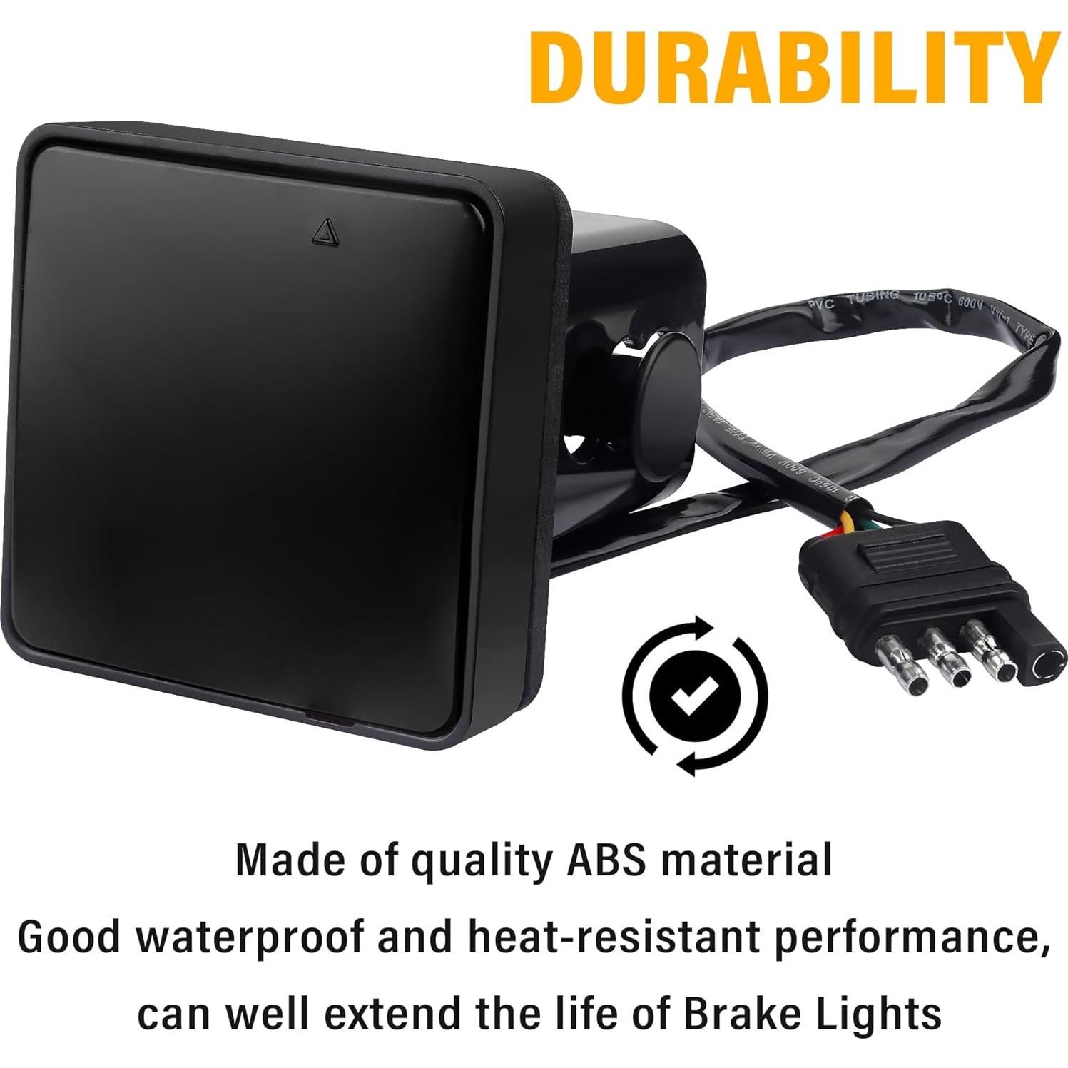 Luz de Freno para Remolque Carleef 15 LED 12V Negra