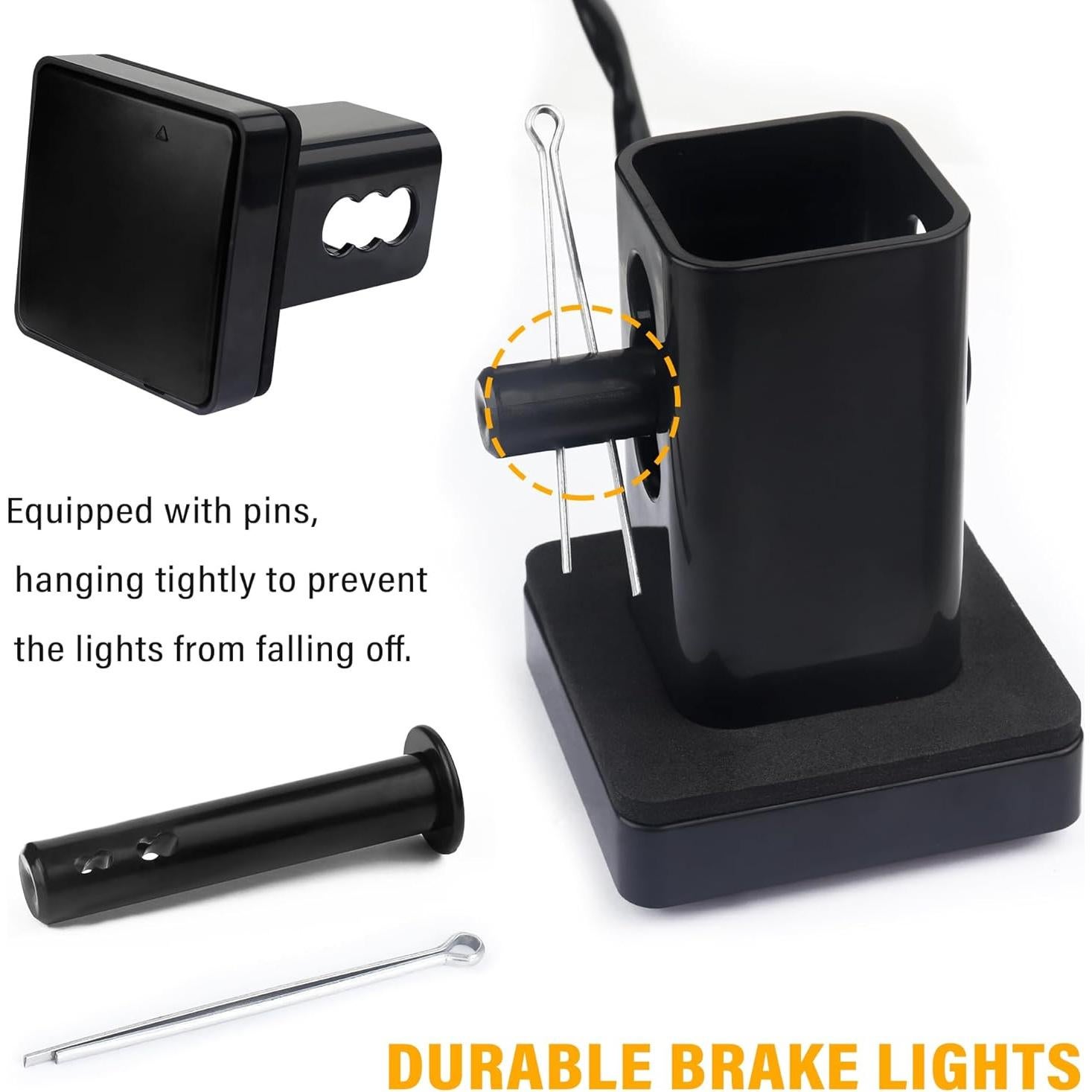 Luz de Freno para Remolque Carleef 15 LED 12V Negra