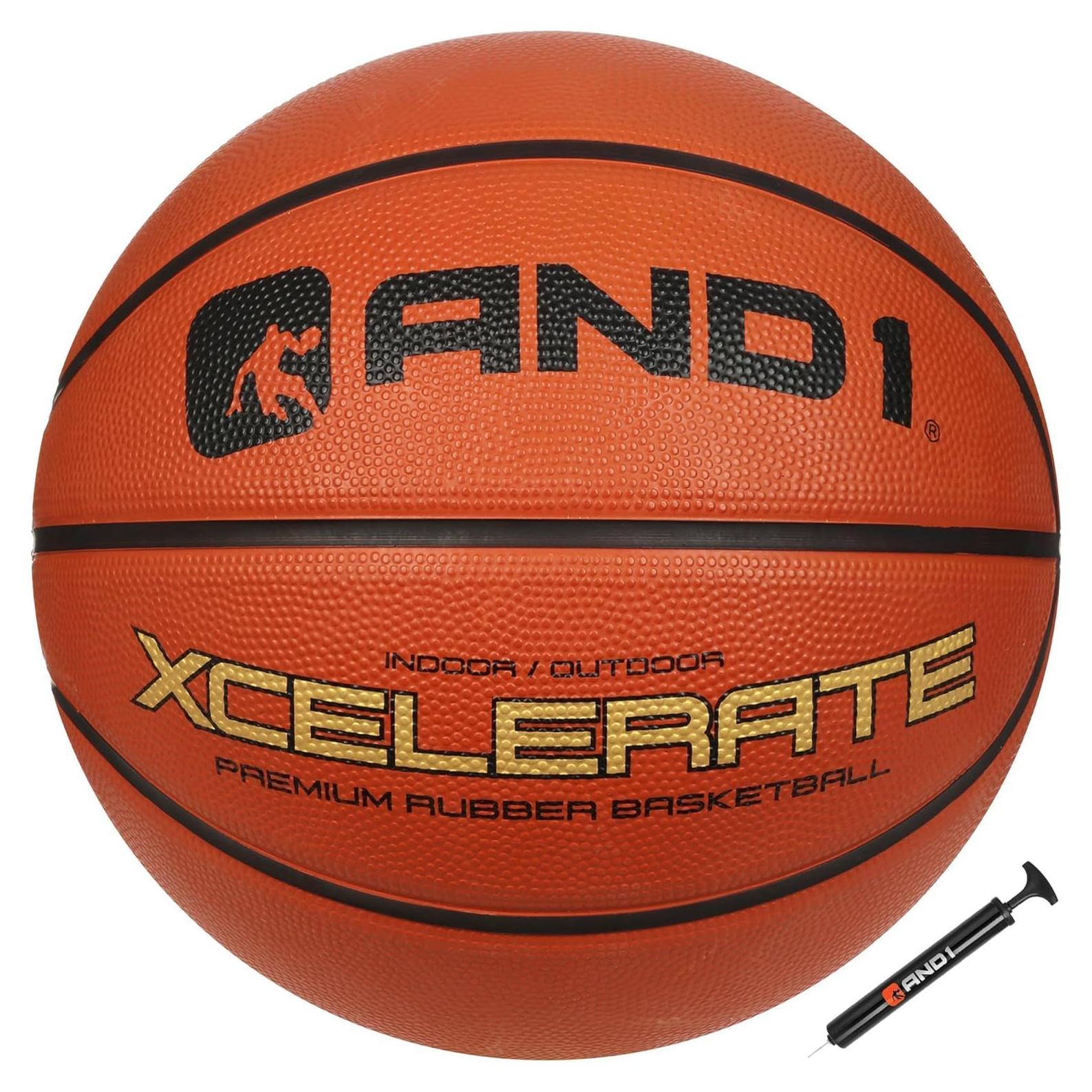 Balón de baloncesto AND1 Xcelerate Tamaño 7 Naranja