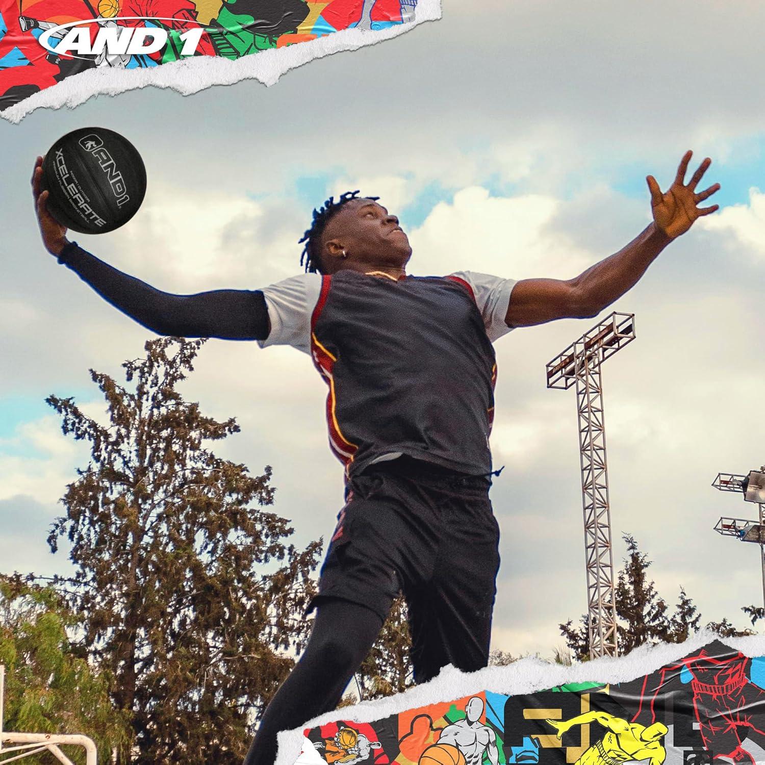 Balón de Baloncesto AND1 Xcelerate Goma Tamaño 7