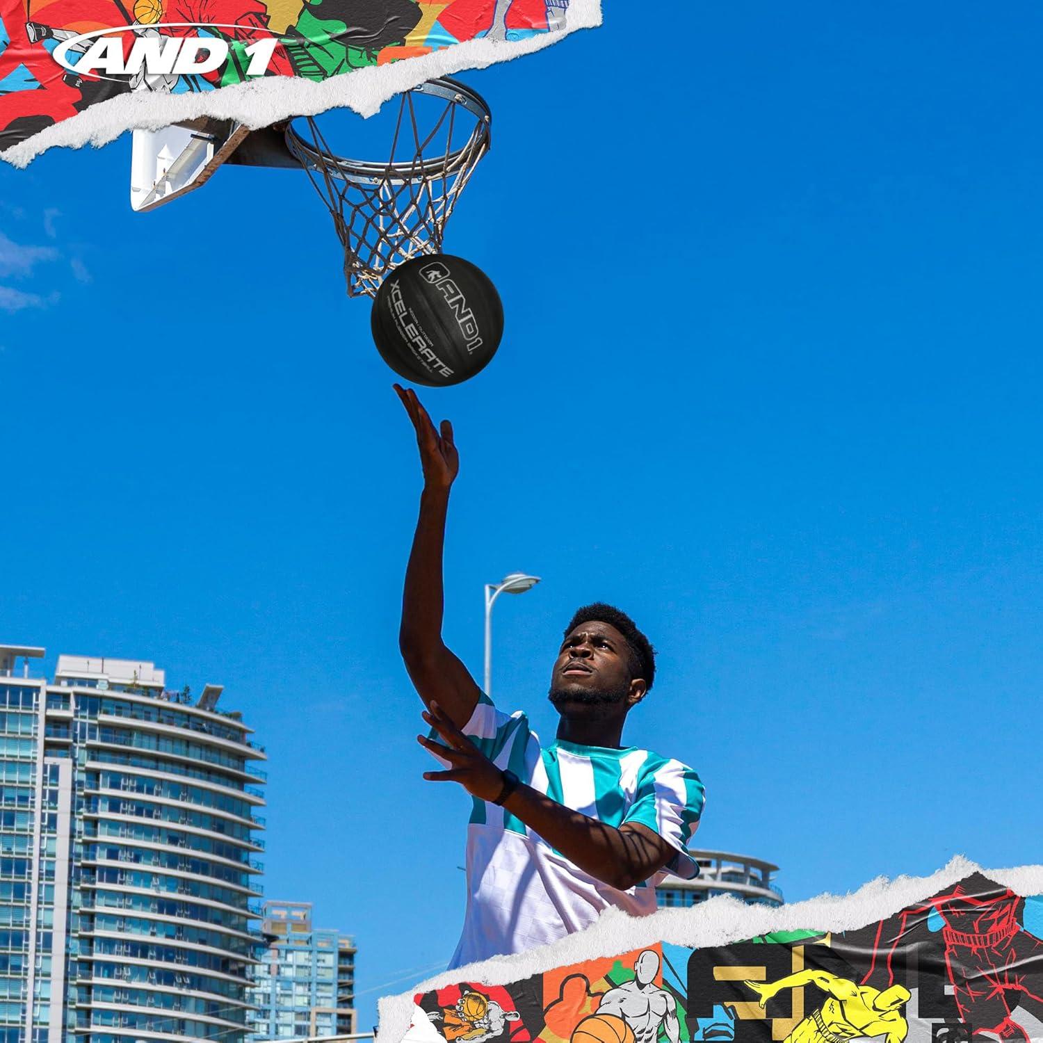 Balón de Baloncesto AND1 Xcelerate Goma Tamaño 7