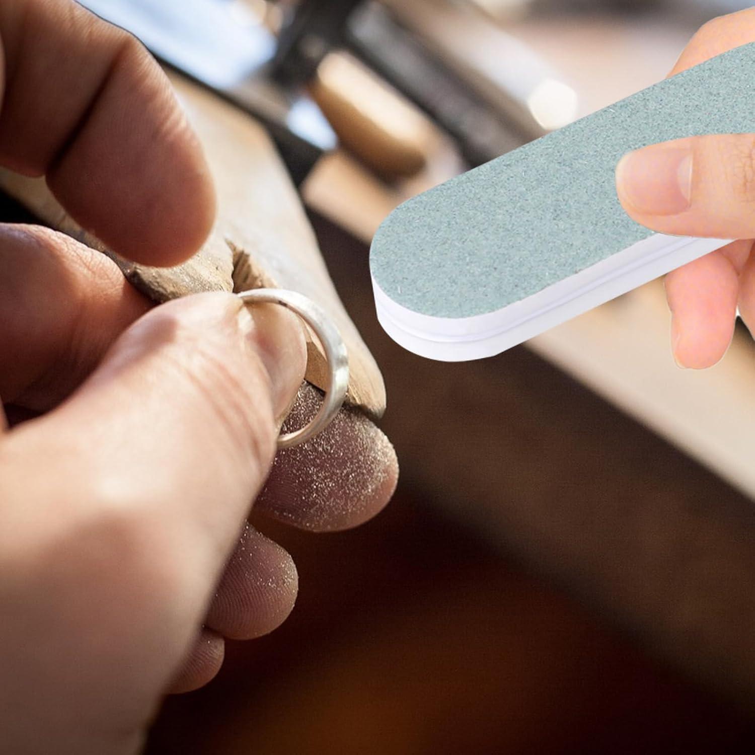 20 Piezas Barra de Pulido MOZEAT LENS 5.9x1.9cm Doble Cara