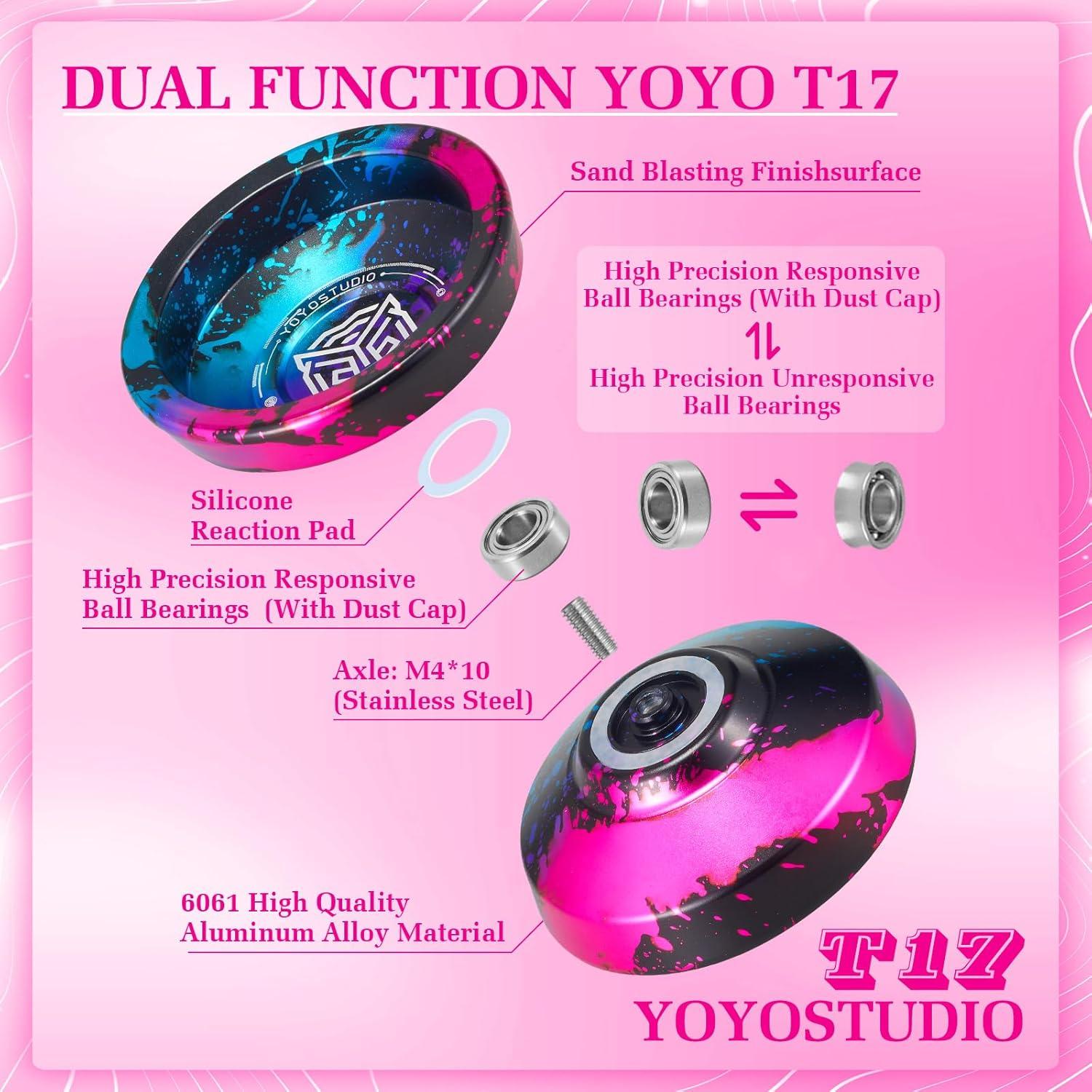 Yoyo Profesional YOYOSTUDIO H17 Doble Función con Accesorios
