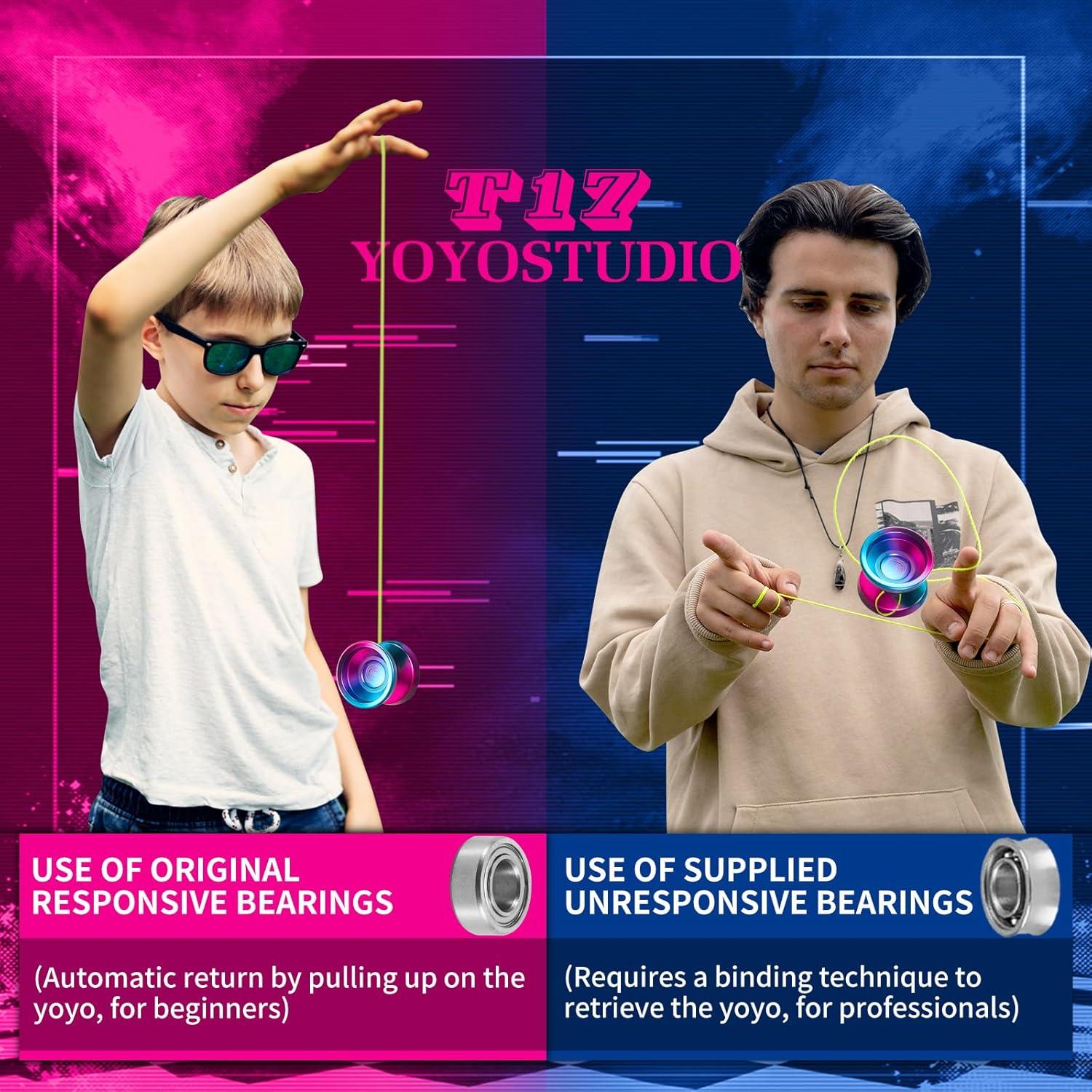 Yoyo Profesional YOYOSTUDIO H17 Doble Función con Accesorios